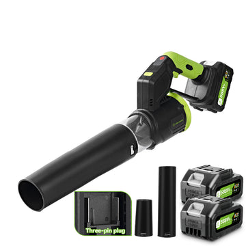 ONEVAN 3-Speed Cordless Brushless Ducted Turbo Blower – Digital Display, Dual-Use Design | For Makita 18V Battery