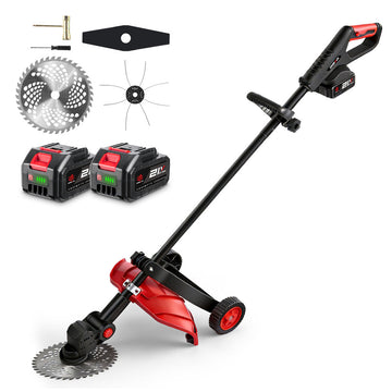 ONEVAN 10” Brushless Cordless Grass Trimmer –  Adjustable & Portable | For Makita 18V Battery