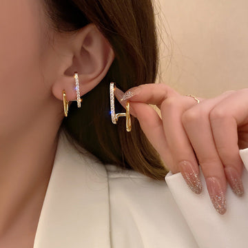 Pendientes Estefanía - Dorados