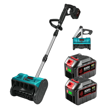 ONEVAN 12" Cordless Foldable Snow Thrower – Handheld Brushless Shovel | For Makita 18V Battery