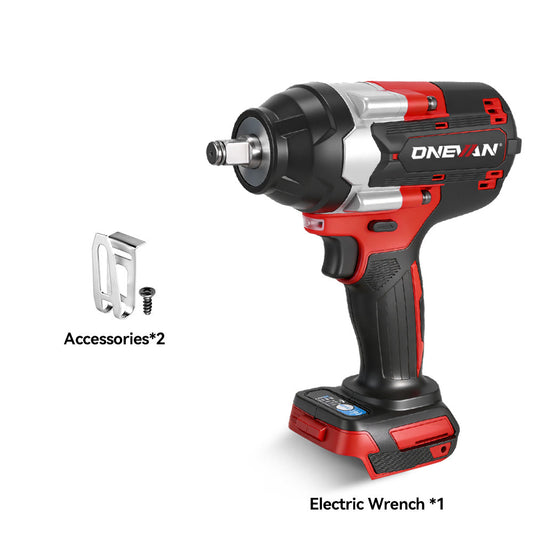 ONEVAN 1/2" 1200N·m & 1/2" 1800N·m Impact Wrench Brushless Cordless 2-Pc. Combo Kit 3.0Ah