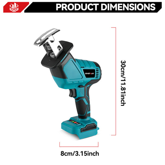 ONEVAN 15mm Brushless Cordless Reciprocating Saw | For Makita 18V Battery