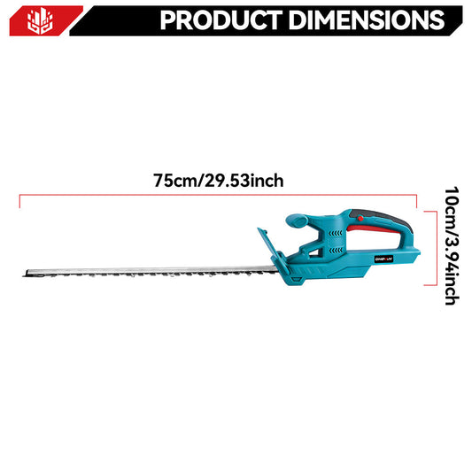 ONEVAN 20 Inch Cordless Hedge Trimmer Compatible with Extension Pole