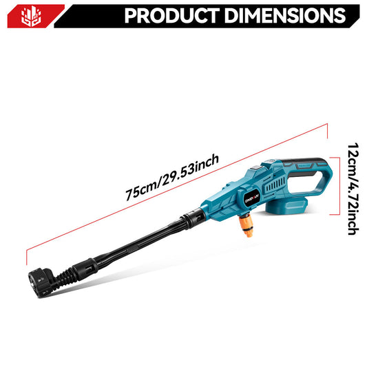 ONEVAN 12Bar (174 PSI) Brushless Electric Cordless Pressure Washer | For Makita 18V Battery