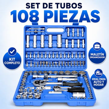Set de tubos de 108 Piezas