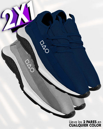 Squid 2X1 - Sneakers Ultra Confortables Lleva 1 Par y de regalo llevas 1 Par adicional ¡GRATIS!