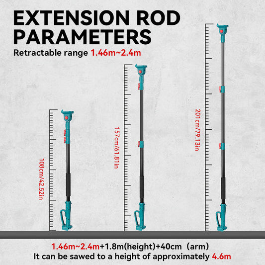 ONEVAN 2.01m Long Reach Extension Rod – Compatible with ONEVAN Tools