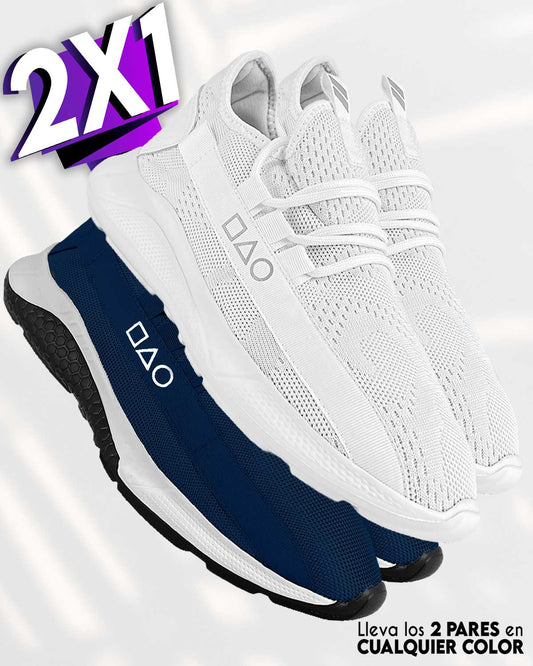 Squid 2X1 - Sneakers Ultra Confortables Lleva 1 Par y de regalo llevas 1 Par adicional ¡GRATIS!