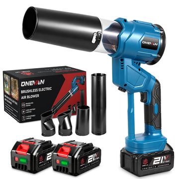 ONEVAN Brushless Cordless Turbo Blower With Ductless Motor | For Makita 18V Battery