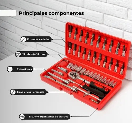 ToolMaster Pro 46:🧰 Desde lo más fino hasta lo más rudo
