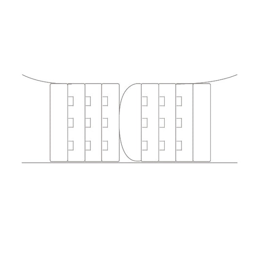Extensor triple para sujetadores - mod. Extensores