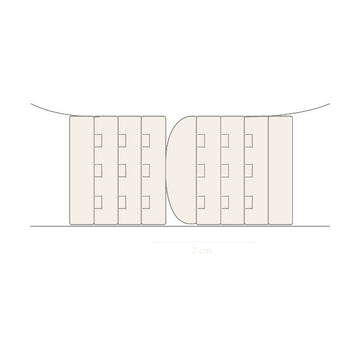 Extensor triple para sujetadores - mod. Extensores