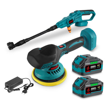 ONEVAN 12Bar Pressure Washer & Polishing Machine Brushless Electric 2‑Pc. Combo Kit 3.0Ah