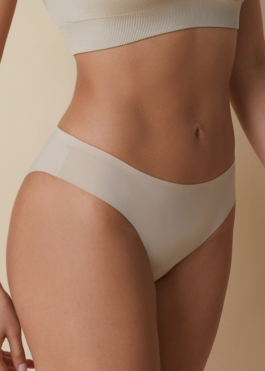 Bikini de corte láser sin costuras y cintura termofijada - mod. 501