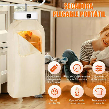 SecaMax™ – Secador de Ropa Portátil