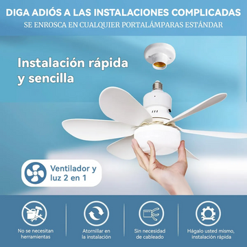 LumiVento™ | Sin Cables, Sin Esfuerzo, Sin Calor