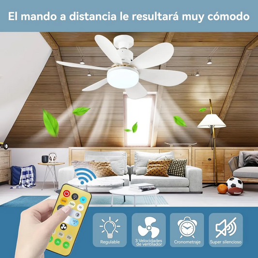 LumiVento™ | Sin Cables, Sin Esfuerzo, Sin Calor