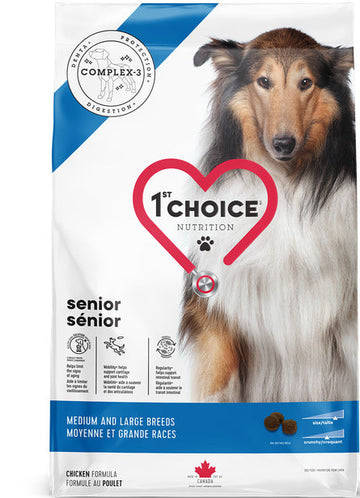 1st Choice Dog Senior M/L Chicken 12KG